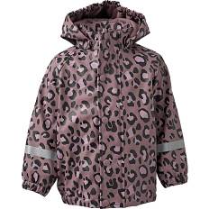 Basecamp børne regnjakke str. 110 - lilla (På lager i butik)