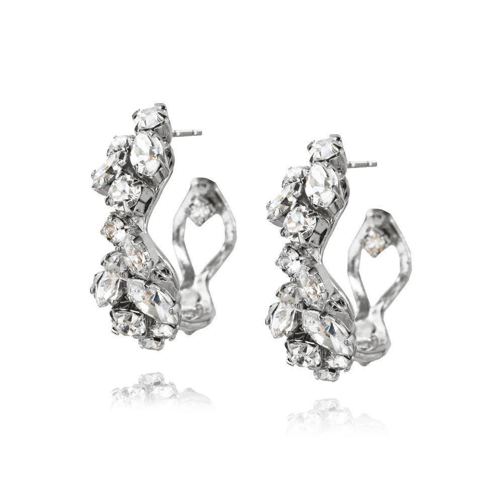Caroline Svedbom Stella Örhängen / Crystal (Rhodium)