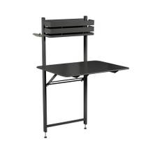 Fermob - Bistro Balcony Table 57x77 - Liquorice - Udendørs spiseborde - Sort - Metal