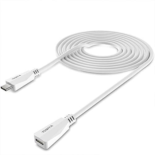 TUSITA Ström Förlängningskabel (20ft/6M) - USB C, Hane till Hona