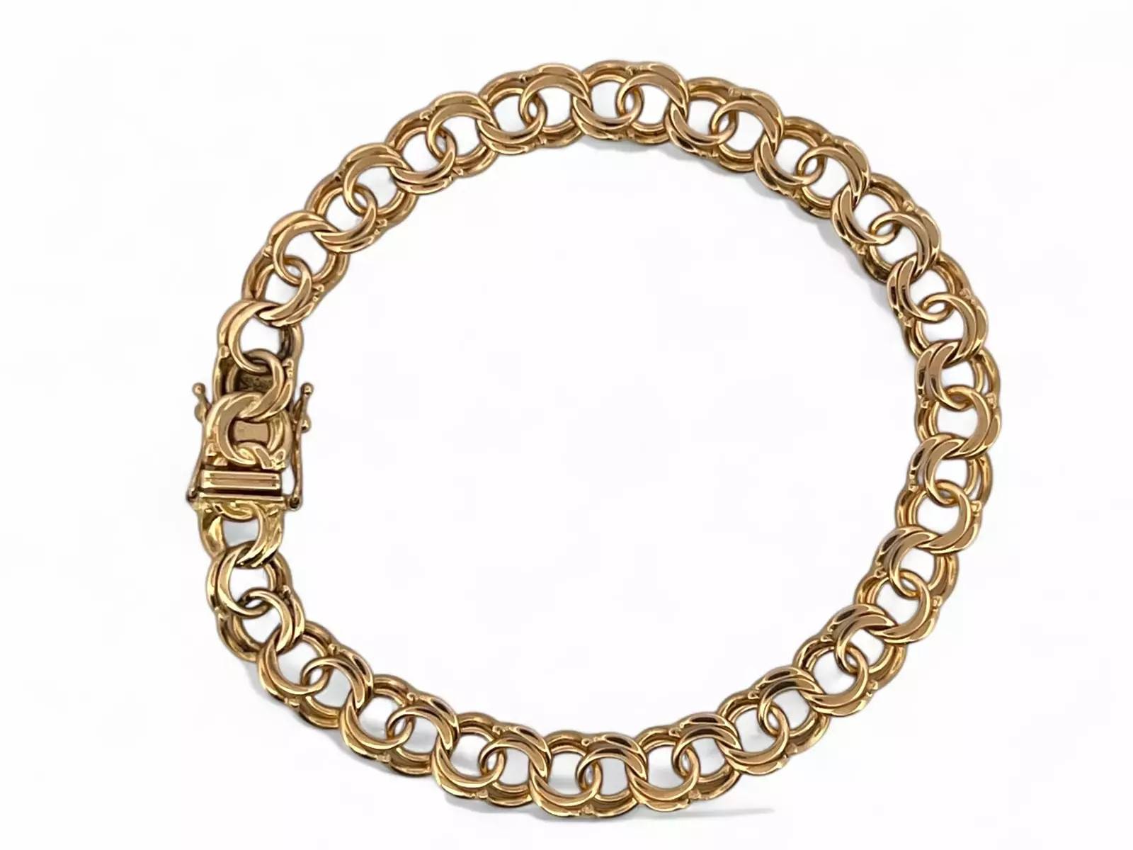 18k Bismarck armband 18.7g