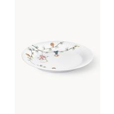 Håndlavede porcelænsmorgenmadtallerkener Hammershøi, 4 stk