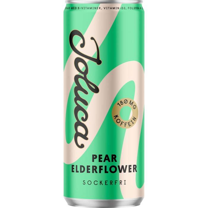 Joluca Pear Elderflower Energidryck 33cl