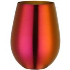 500ml öl vin kopp öl tumbler cocktail juice mjölk kopp metall dricksmugg - Symfoni röd