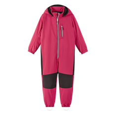 Reima Kids' Softshell Overall Nurmes Bright Berry, 92
