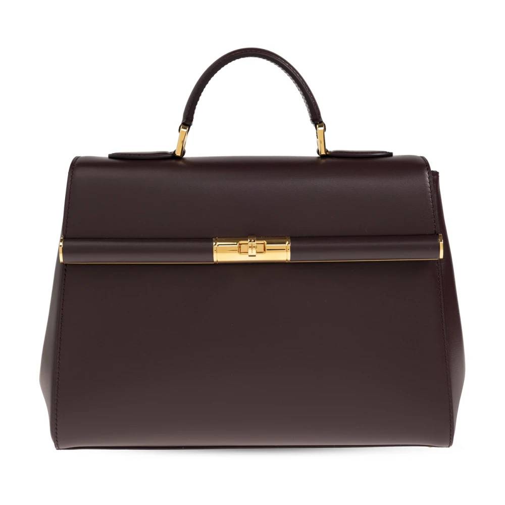 Dolce & Gabbana Marlene Håndtaske - Tasker - Dame - Lilla - ONE SIZE - Uld