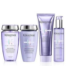 Kérastase Blond Absolu Bain Lumiere 250ml, Bain Ultra-Violet 250ml, Cicaflash 250ml & Cicaplasme 150ml Pack