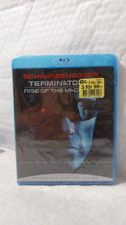 Terminator 3: Rise of the Machines Blu-ray Oöppnad & Inplastad