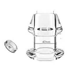 Anal Beads Butt Plug With Stopper Expander Tunnel Transparent Anus Vuxna Kvinnor Män Gay(XL)