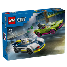 LEGO City - Biljagt med politi og muskelbil 60415