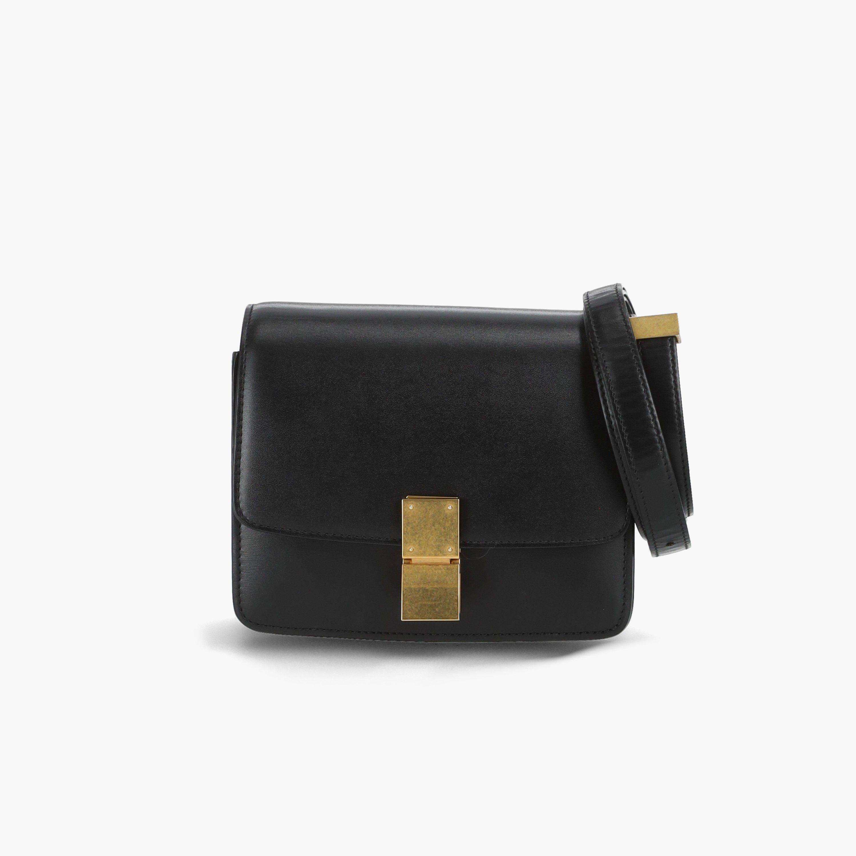 CELINE Small Classic Box Bag - Black - One Size