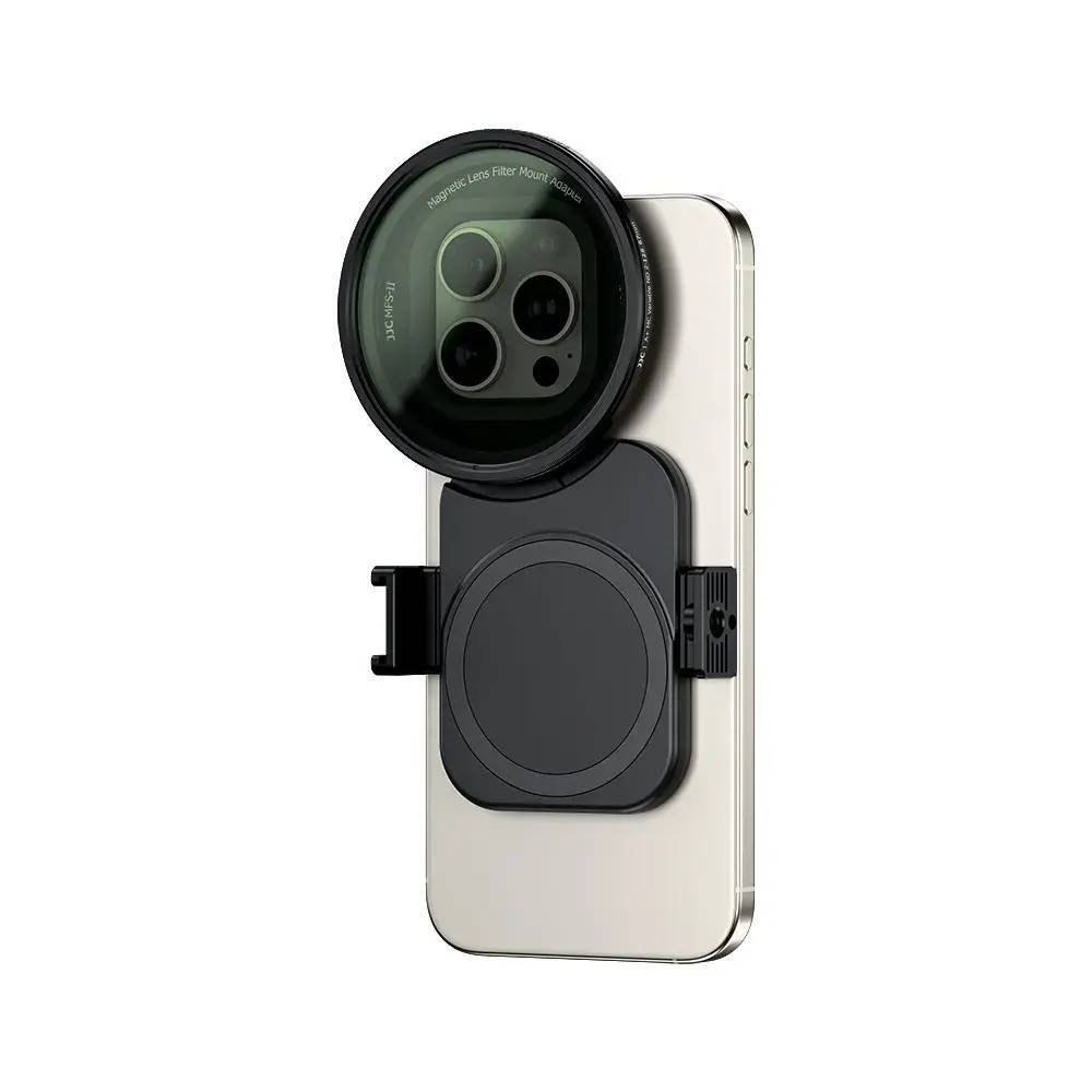 JJC MFS-NDK Magnetisk Filteradapter & Justerbart ND-Filter för iPhone 14/15/16