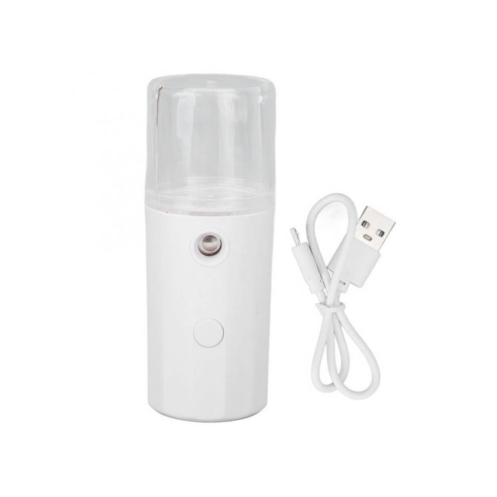 Nano Facial Mist Sprayer Cool Face Steamer USB Rechargeable Skincare Device with Delicate Spray And Quick Fog Release