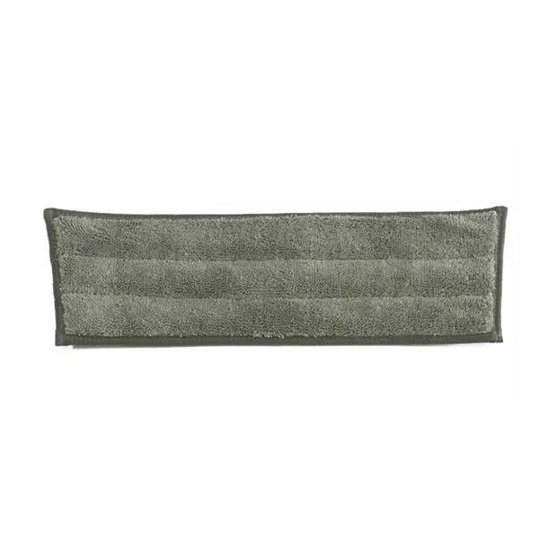 Clean Power mop, grå 3-lagers med kardborre 45 cm
