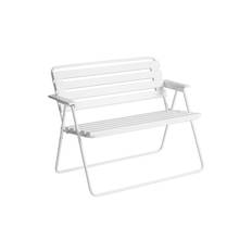 Varax RETRO 322 2-sits Bänk Utomhus Vit - Varax Trädgårdssoffa