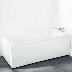Badkar Svedbergs Z160 Med en Långsida, Utan Gavel - Installation/montering finns att köpa till