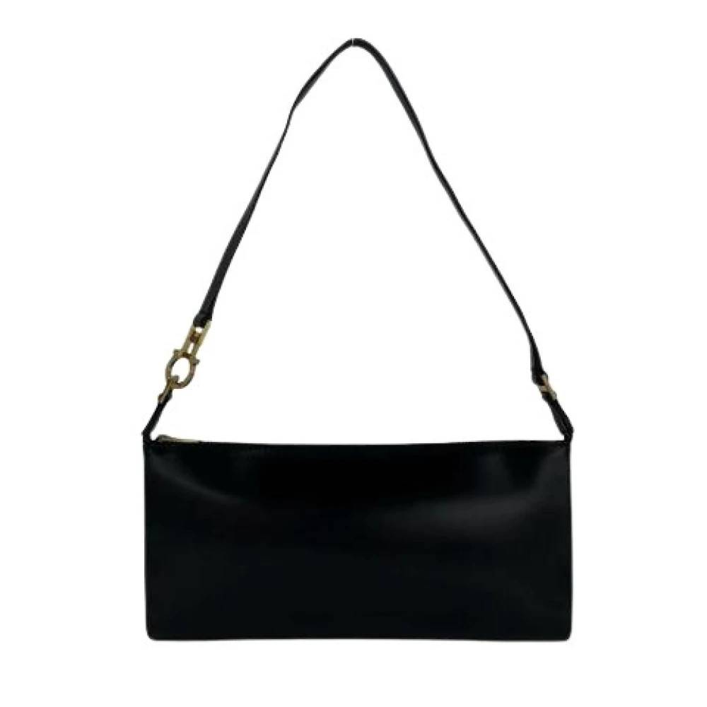 Salvatore Ferragamo Pre-owned - Pre-owned Läder Axelväska Vintage - Dam - ONE Size - Läder