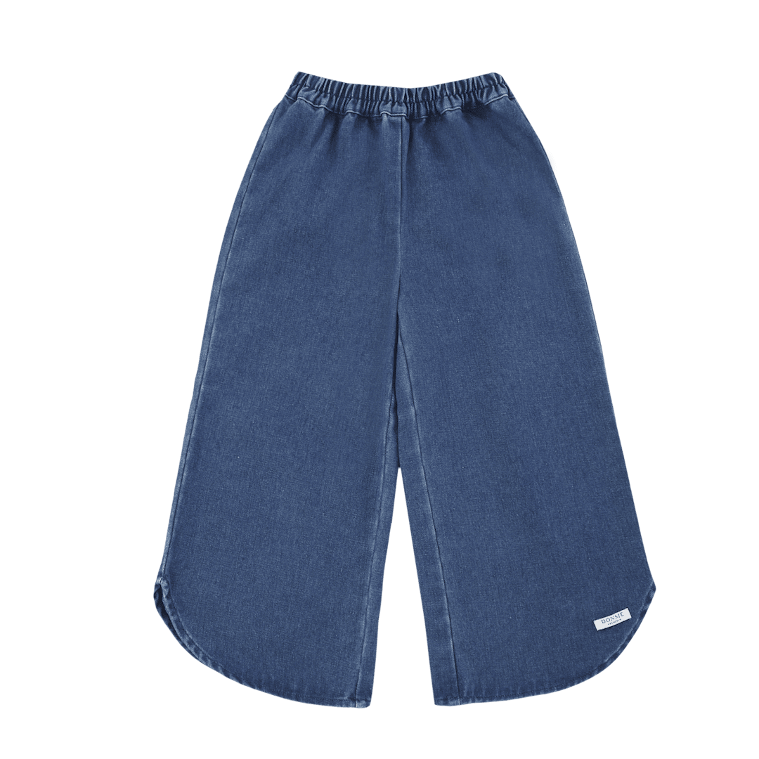 Donsje Amsterdam Hauke Denimbyxor Vintage Blue Vintage Blue-3-4 Y Blå 3-4 år Flickor