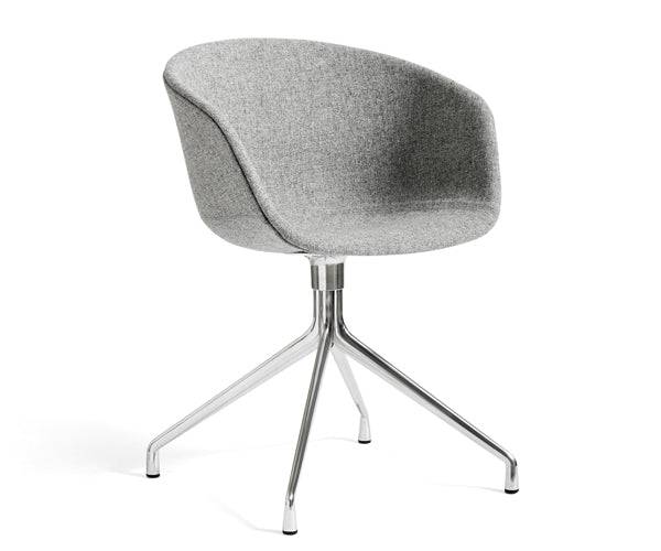 HAY About A Chair - AAC 21 - Hallingdal 130 - Poleret Alu.