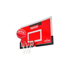 Supreme Spalding Mini Basketball Hoop Red