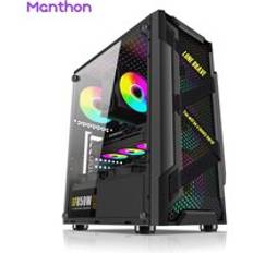 OEM ODM Custom Gaming Computer Case ATX Desktop Cabinet Tempered Glass PC Tower Gaming Casing Computer Cases