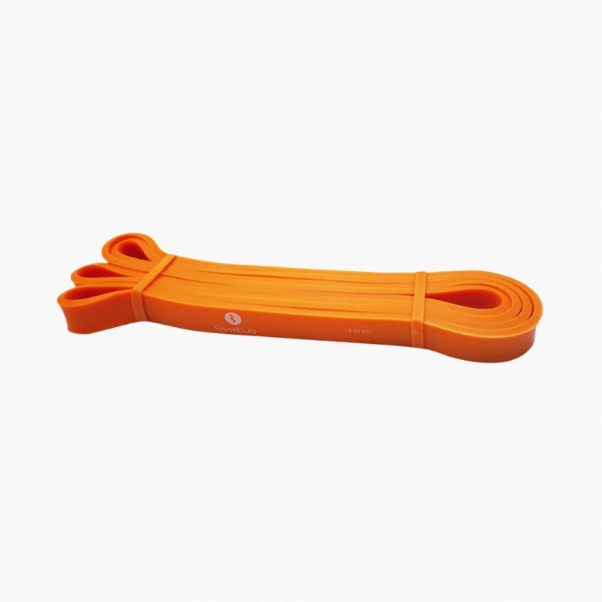 Powerband Orange 9–25 kg – ögleband för styrketräning