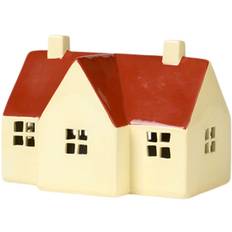 Broste Copenhagen Lyshus gul/orange