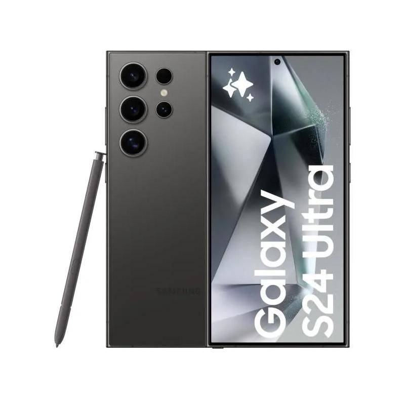 Samsung Galaxy S24 Ultra 5G AI Smartphone 12 GB RAM/256 GB SIM+eSIM svart