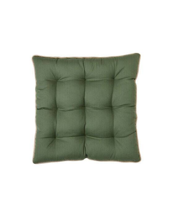 Wikholm Form Nancy sittdyna grön - Grön / Beige (40x40cm)