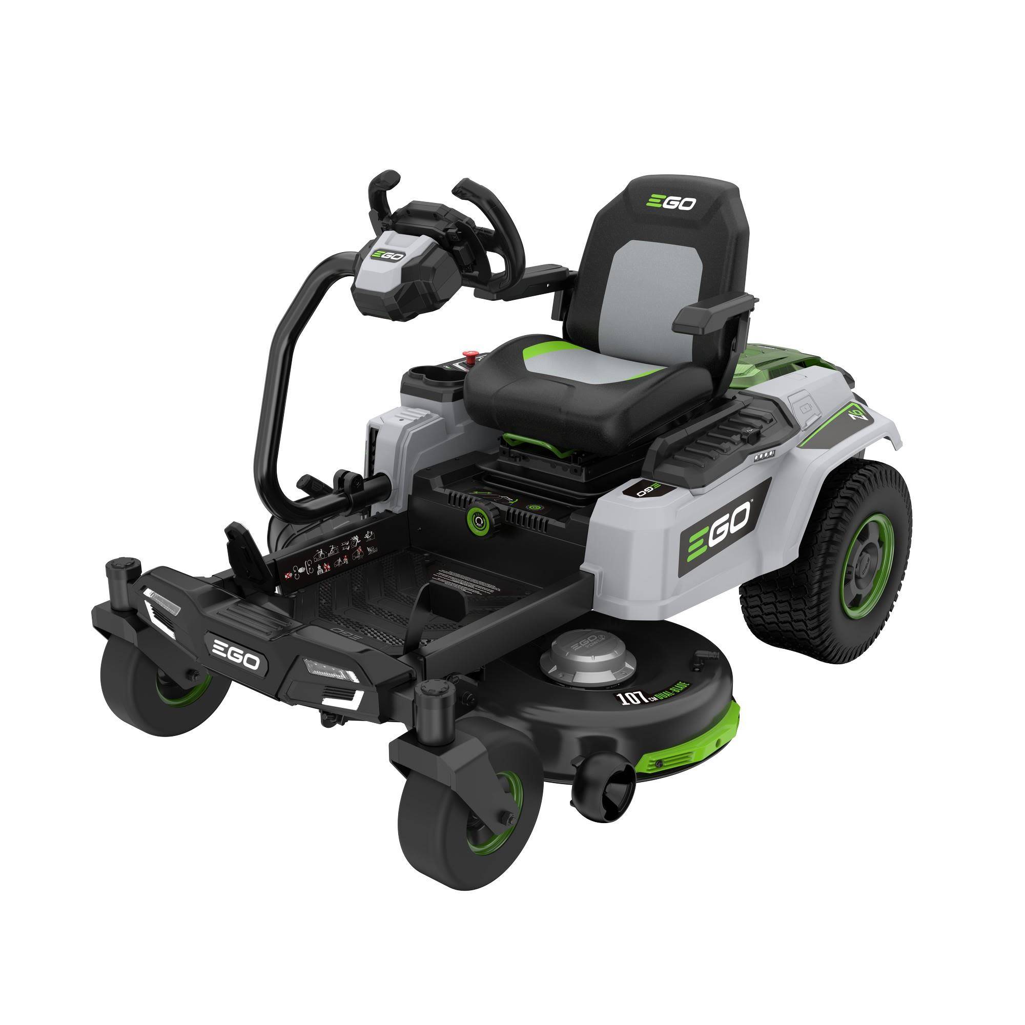EGO ZT4201E-L-40AH Plænetraktor med batteri og lader
