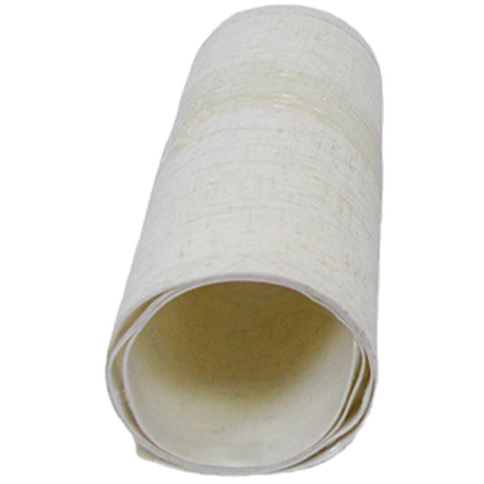 Beige linne PVC lampskärmsmaterial ark 100x140cm