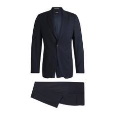 Boss, Kostym, Herr, M, Home Vest Set Houston - blue (M)