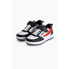 Pojke - Svart - Fila Röd Fila Rega Nf Velcro Kids Basketball Low - Size: 34 - H&M - Black - Fila Red (34)