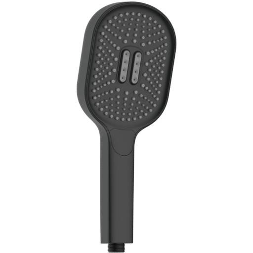 Zen Sanitary Oval håndbruser med 3 funktioner mat sort