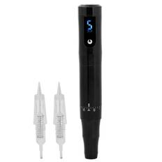 Professional Microblading Machine Eyebrow Eyeliner Lip Tattoo Pen Machine US Plug svart