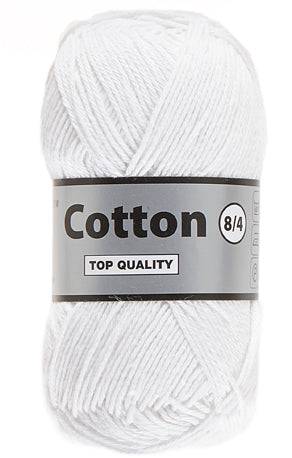 005 - Lammy Cotton 8/4 - Hvid