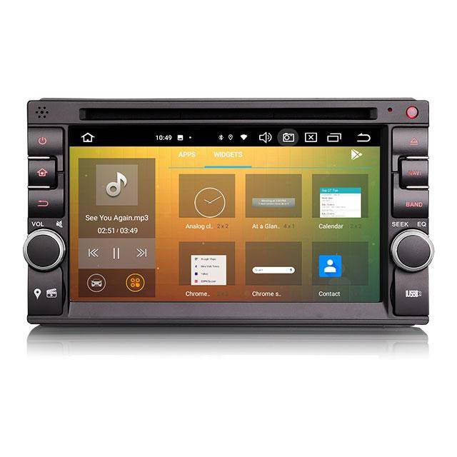 EU-LAGER Erisin ES8536U 6,2  IPS Universell 2 Din Android 14.0 Bilradio Trådlös CarPlay & Auto GPS 4G DAB+ DSP DVD-spelare