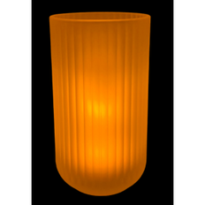 Lyngby lanterne matteret glas 20 cm