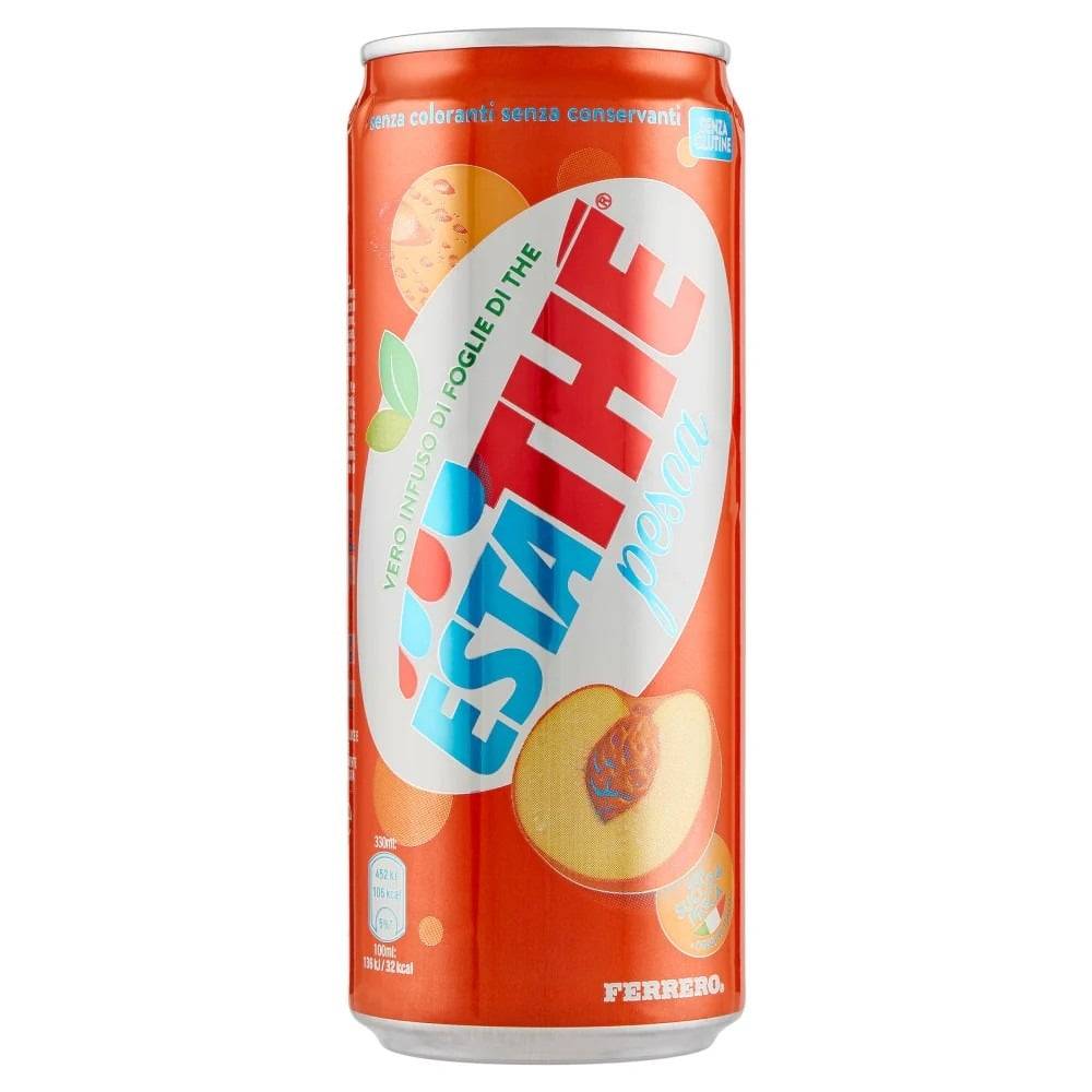 Estathé Can 24x33cl Peach - 24 x 0,33 L