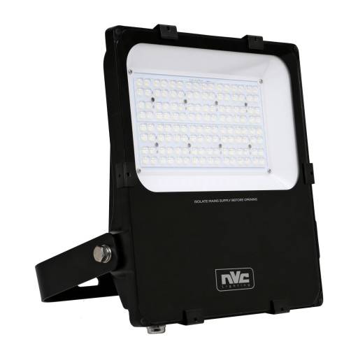 Projektør Lynx LED 100W 740 - 13970 lumen, asy, kl.I, sort, IP66