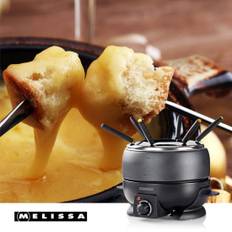 Elektriskt Fondue Set – 6 personer, 2,3L, justerbar temp