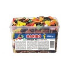 Haribo Matador Mix 2 kg i plastbøtte