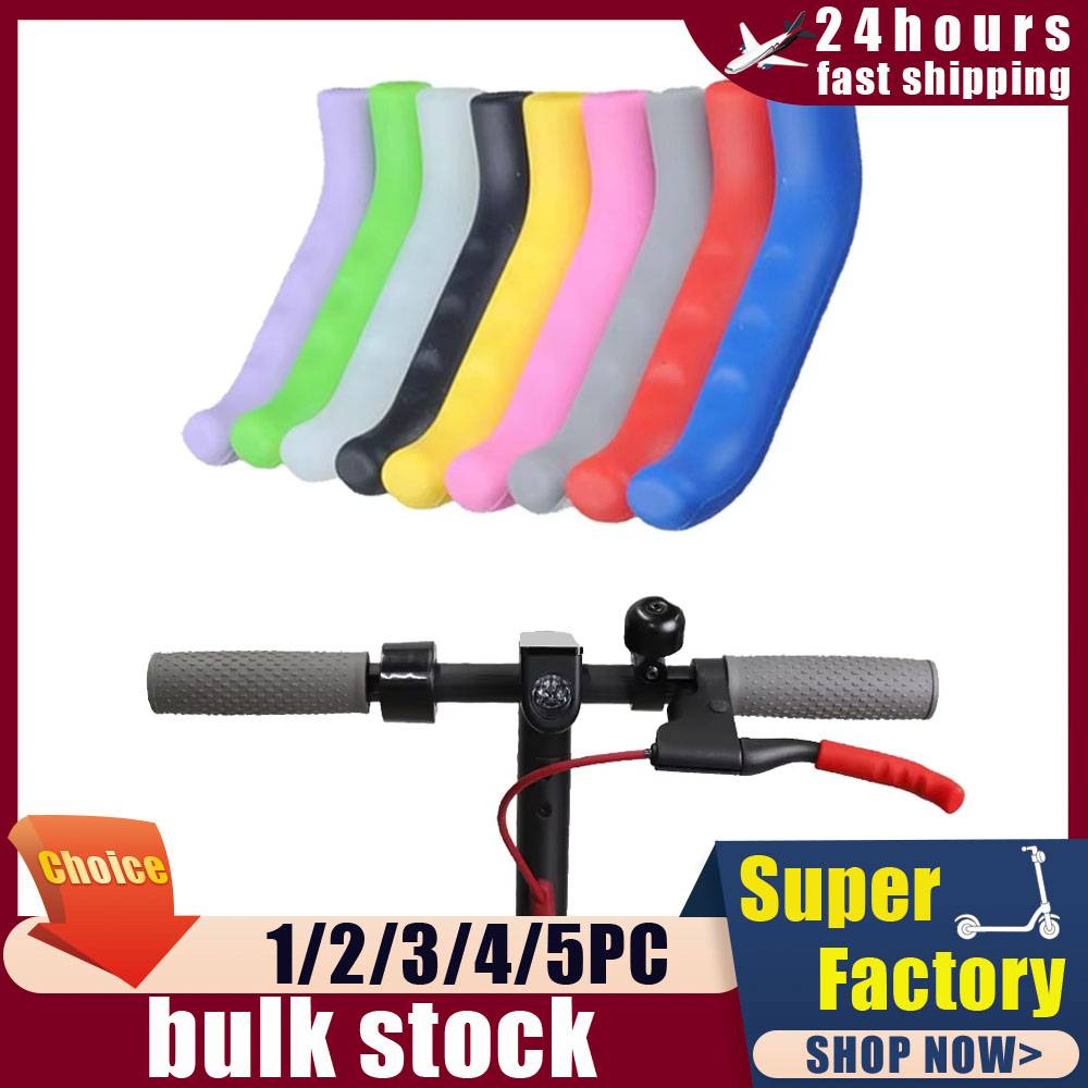 Brake Levers Sleeve Electric Scooter Accessories Silicone Anti-Slip Brake Handle Protection Cover For Xiaomi M365 PRO PRO 2 Mi3