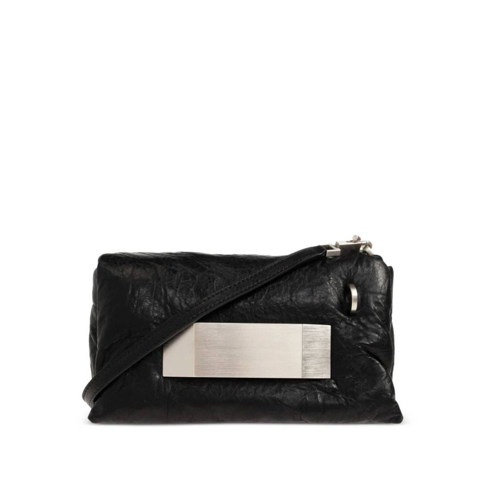 Rick Owens Pillow Griffin Bag - Tasker - Dame - Sort - ONE SIZE - Læder