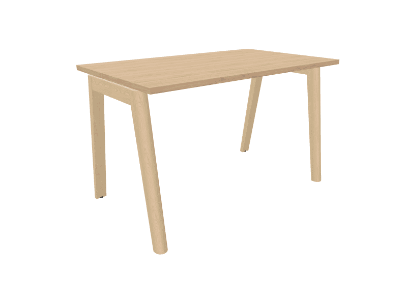 NOVA Wood skrivebord. Melamin – Flere størrelser og farver! B: 180 cm D: 80 cm Massiv lakeret Ask Amber Oak.