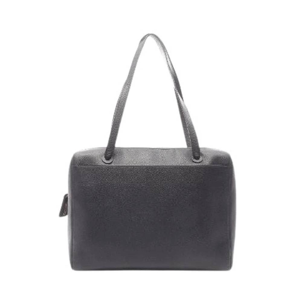 Chanel Vintage Pre-owned Caviar Læder Tote Taske - Vintage - Dame - Sort - ONE SIZE - Læder
