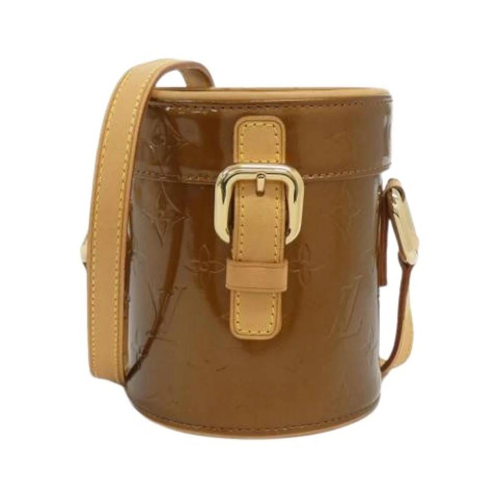 Louis Vuitton Vintage Pre-owned Vintage Mini Skuldertaske - Vintage - Dame - Brun - ONE SIZE - Uld