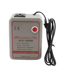 Lfhelper 1000W Spannungswandler Transformator Balg 500W 220V auf 110V Wandler Konverter Transformer Wandler Umwandler Converter 1000VA Step Down Konverter Transformer Converter