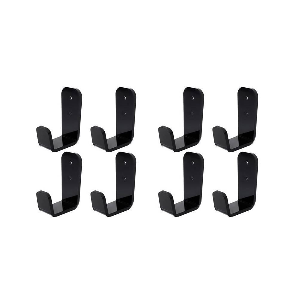 8 PCS Hockey Stick Display Holder Wall Mount, Club Display Rack, Hockey Stick ,for Horizontal Hanger for Home Wall