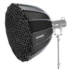 NEEWER 90 cm Parabol-Softbox Bowens Halterung, Schnellspanner mit Diffusoren/Gitter/Tasche für Video Dauerbeleuchtung CB60 CB200B MS60 MS150B Q4 Kompatibel mit Godox Amaran 100x Aputure 600d, NS90P